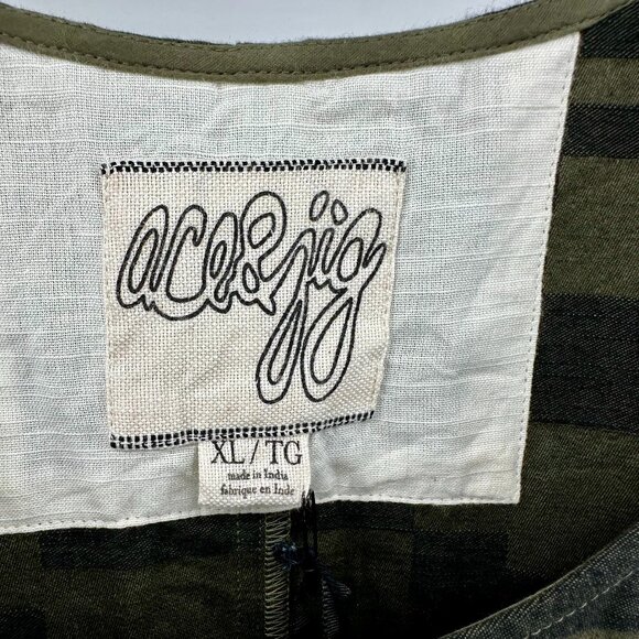 Ace & Jig Green and Black Patterned Jumpsuit - Picture 2 of 11